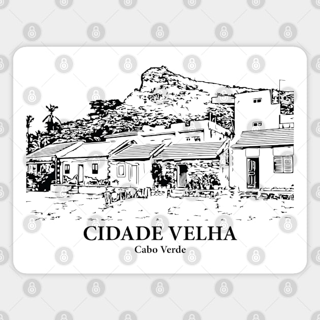 Cidade Velha - Cabo Verde Magnet by Lakeric
